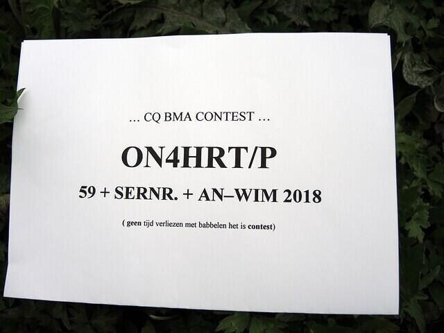 Ama-ON4HRT-P BMA CONTEST 2013-ON6DSL
