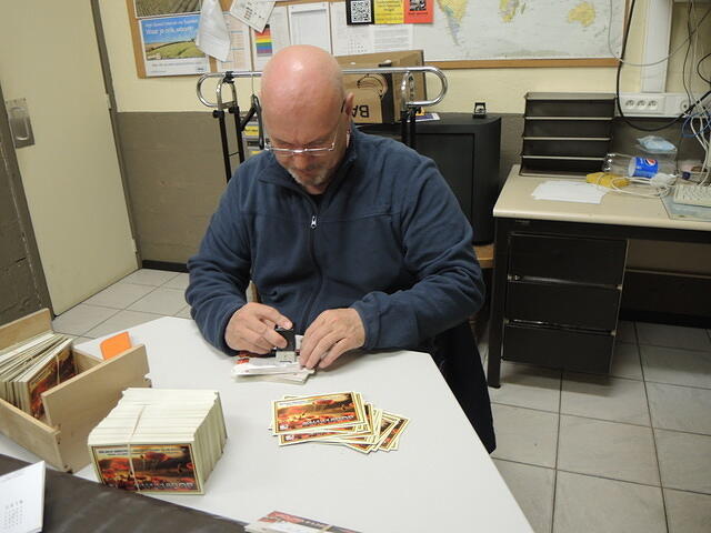 Ama-ON4HRT-QSL kaarten ON1418POP verwerken-ON6DSL (27)