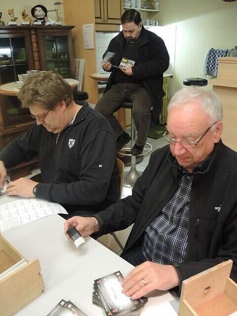 Ama-ON4HRT-QSL KAARTEN ON1418WAR verwerken ON6DSL (20)