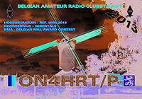 QSL ON4HRT-P HOGEWEG MOLEN-ON6DSL